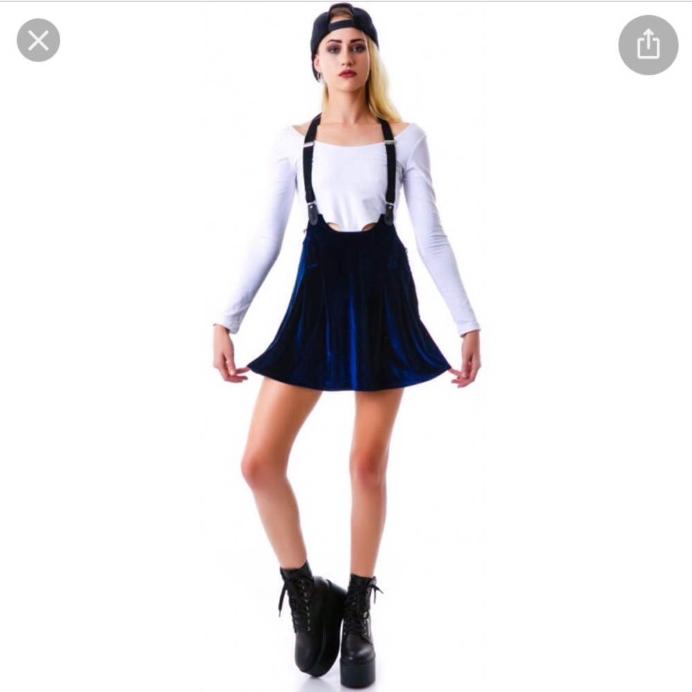 🖤UNIF EUC Dropout Suspender Skirt🖤